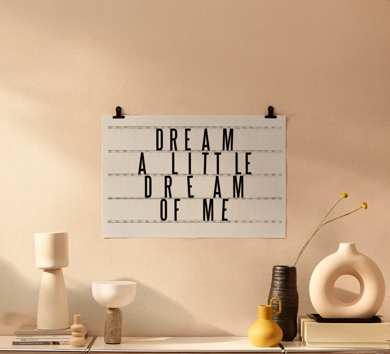 Cinema No. 2 poster con telaio in plastica da typealive