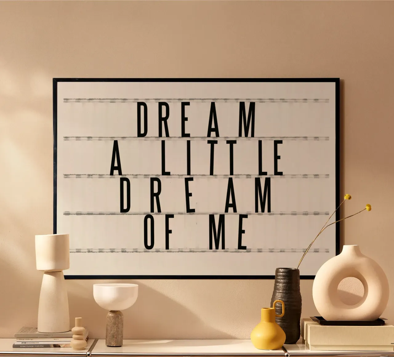 Cinema No. 2 poster con telaio in plastica da typealive