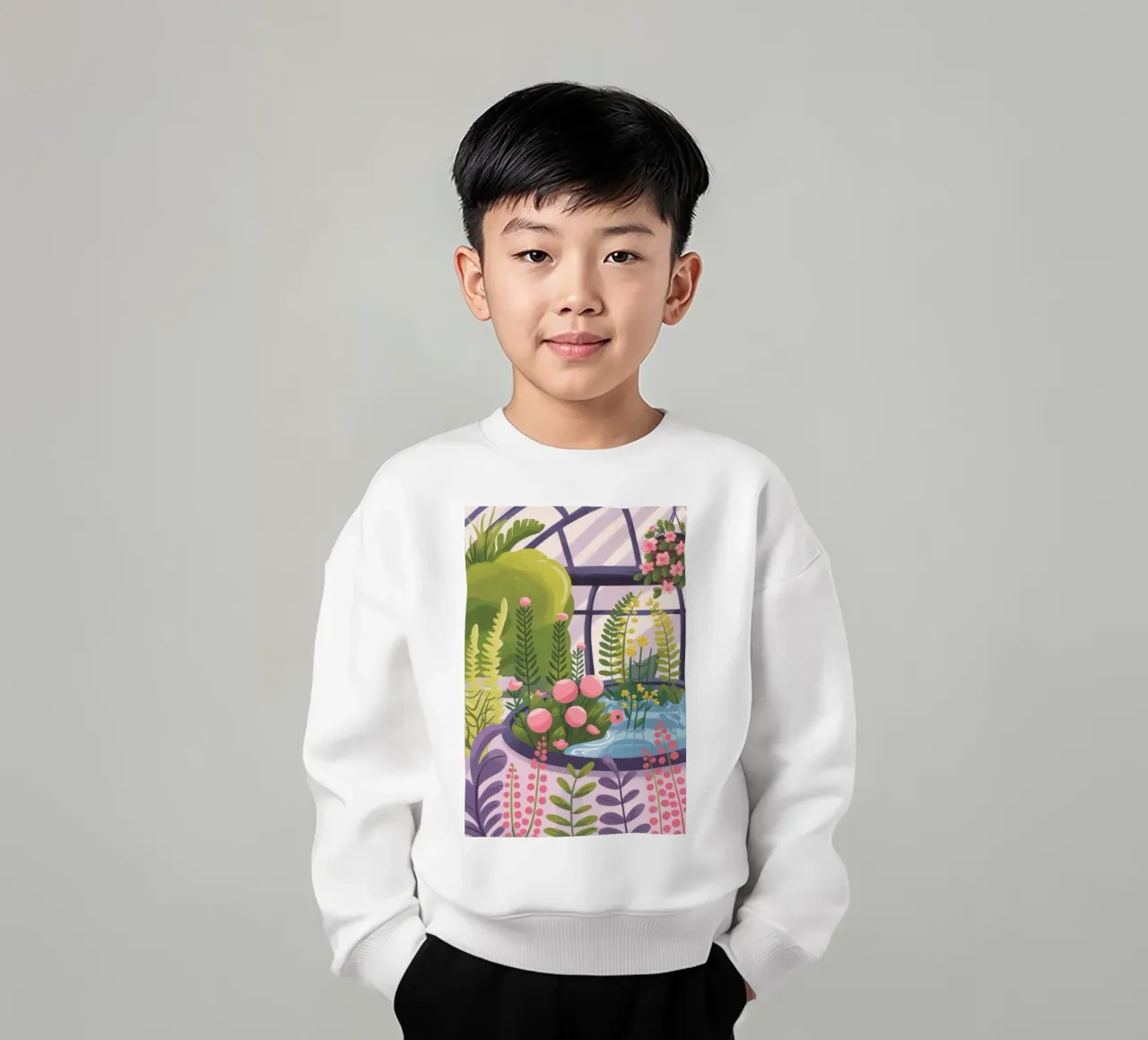 Design della tartaruga felpa bambino da Seren Liodra