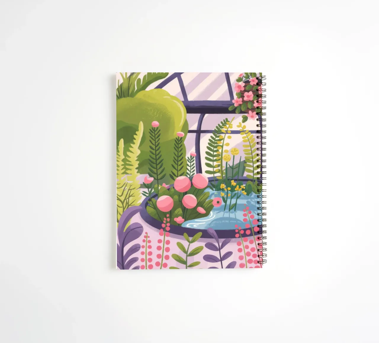 Turtle Design spiral notebook by Seren Liodra