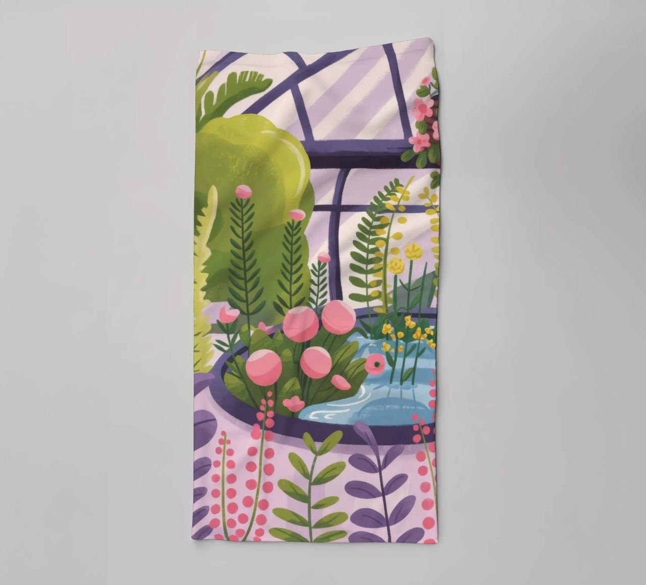 Turtle Design towel by Seren Liodra