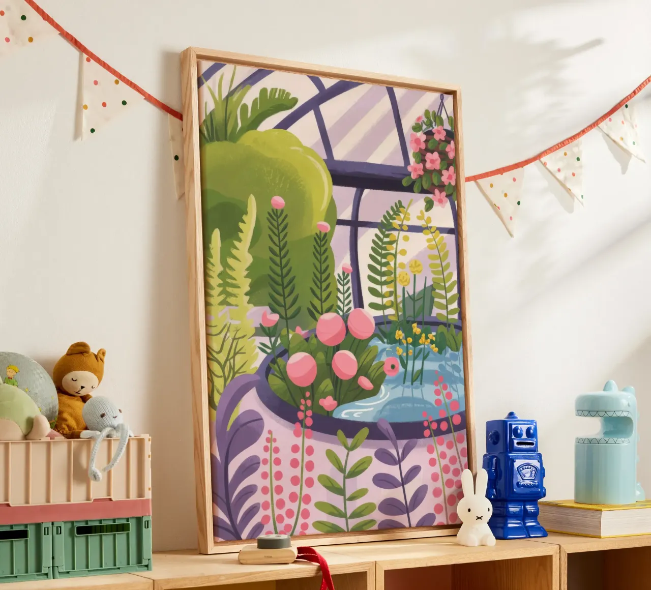 Schildkröten-Design Leinwand von Seren Liodra
