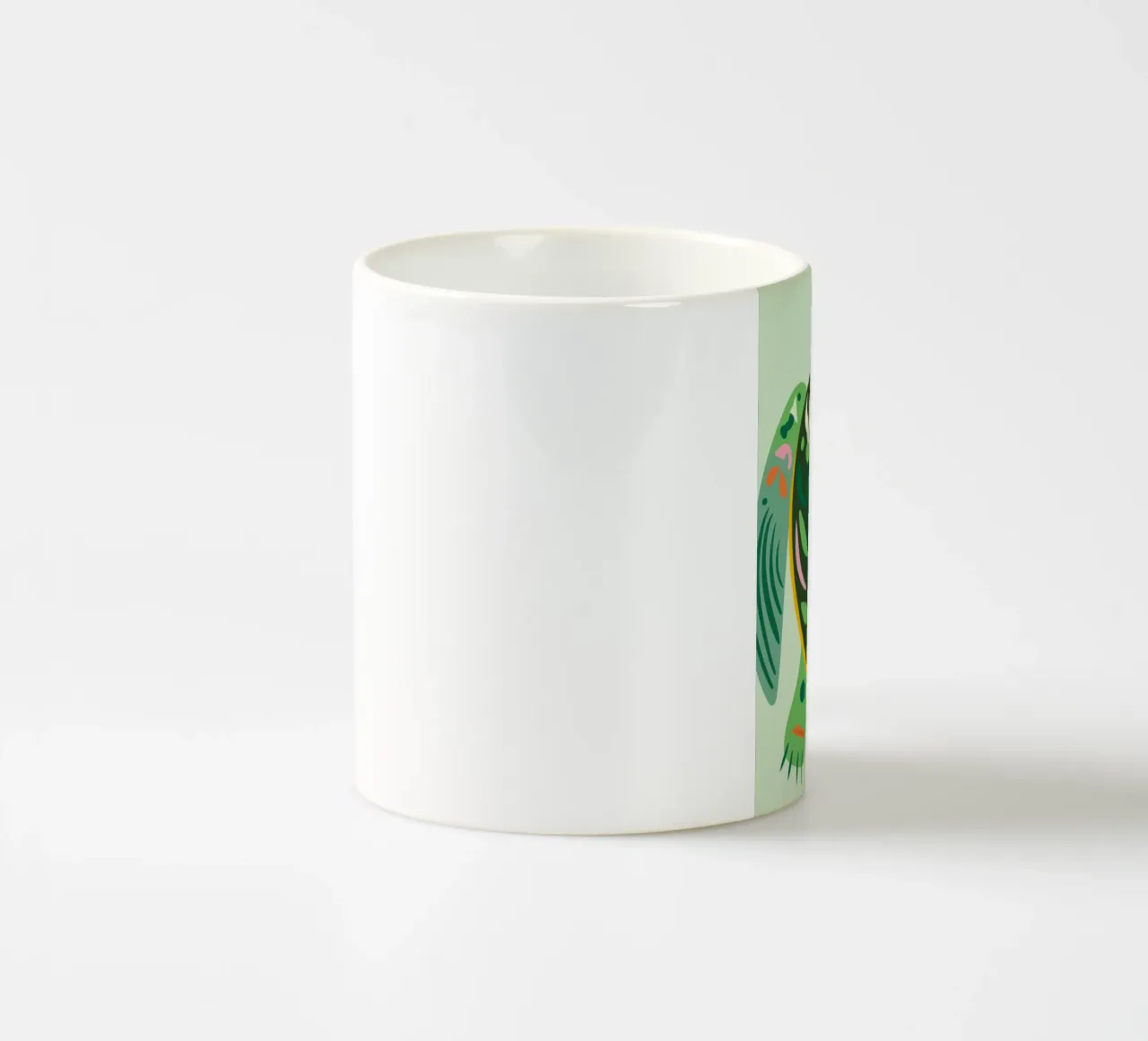 Fiori d'arancio tazza in ceramica da Seren Liodra