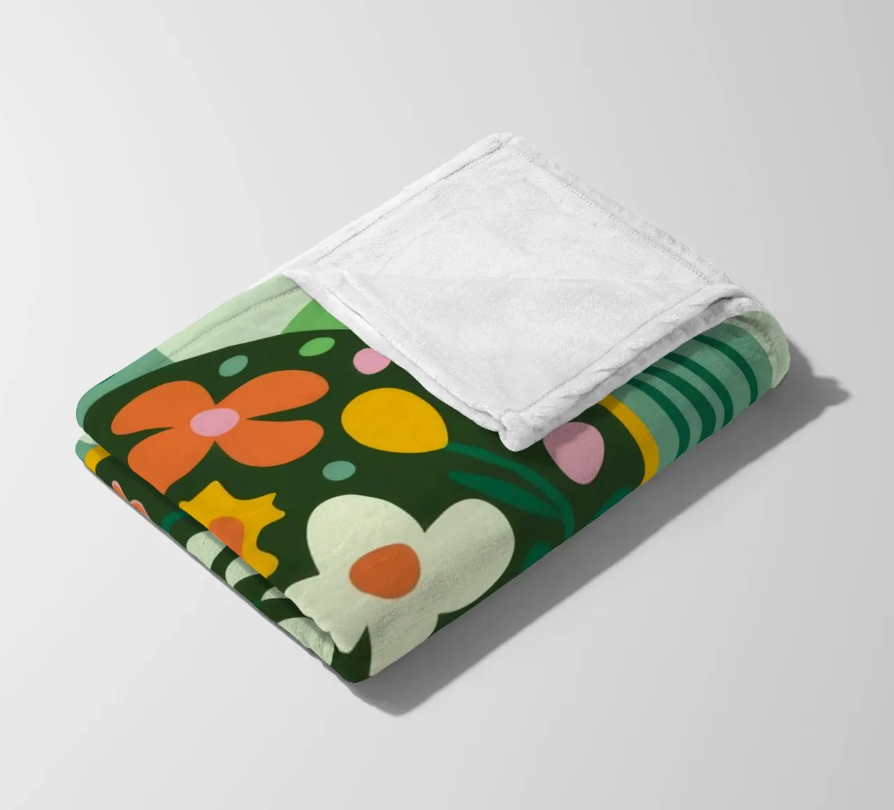 Fiori d'arancio coperta in pile da Seren Liodra