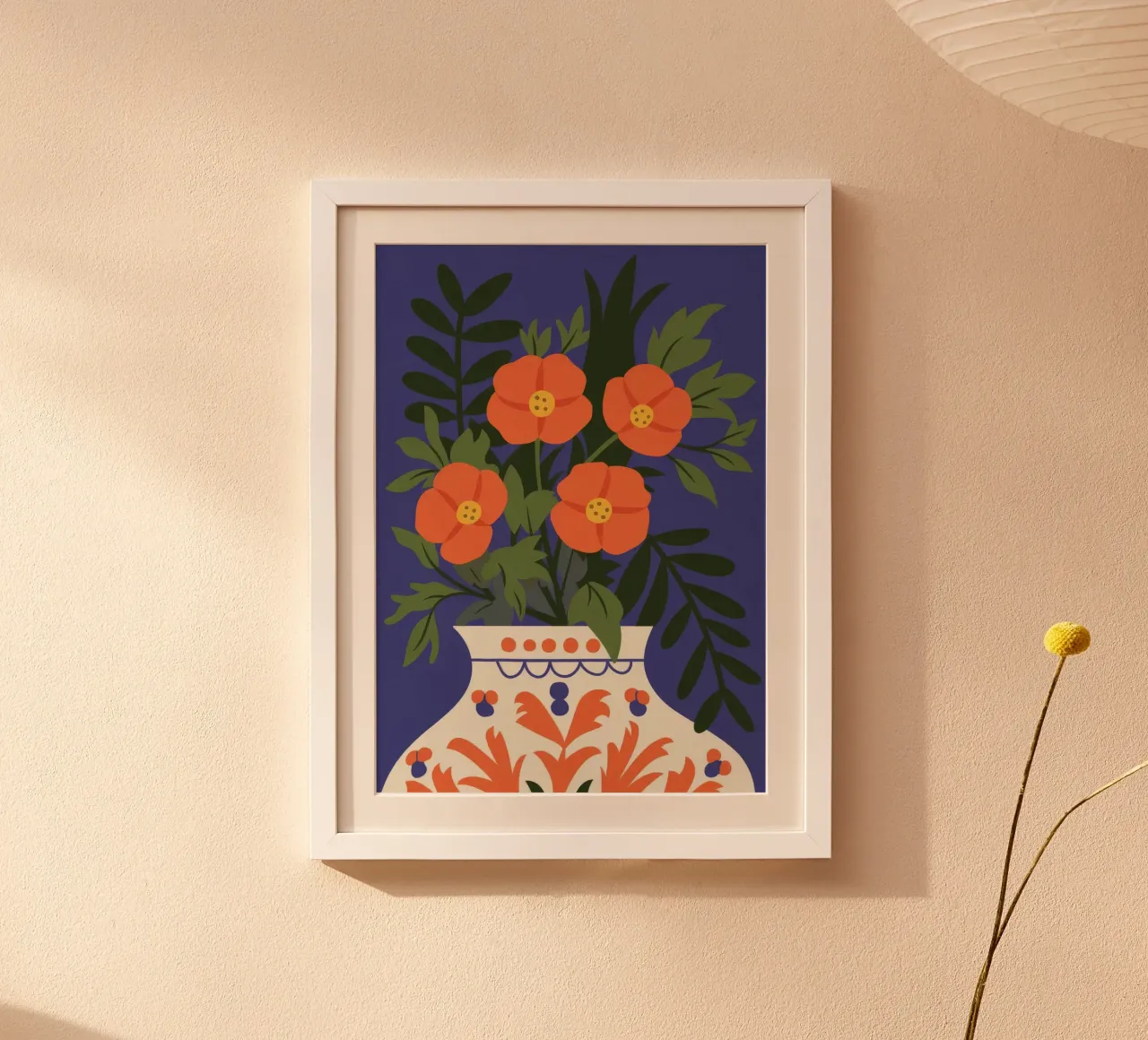 Vaso blu poster da Seren Liodra