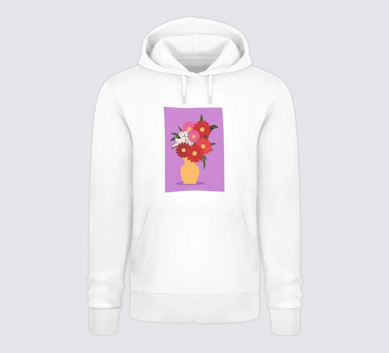 Jarrón de rayas sudadera con capucha de Seren Liodra