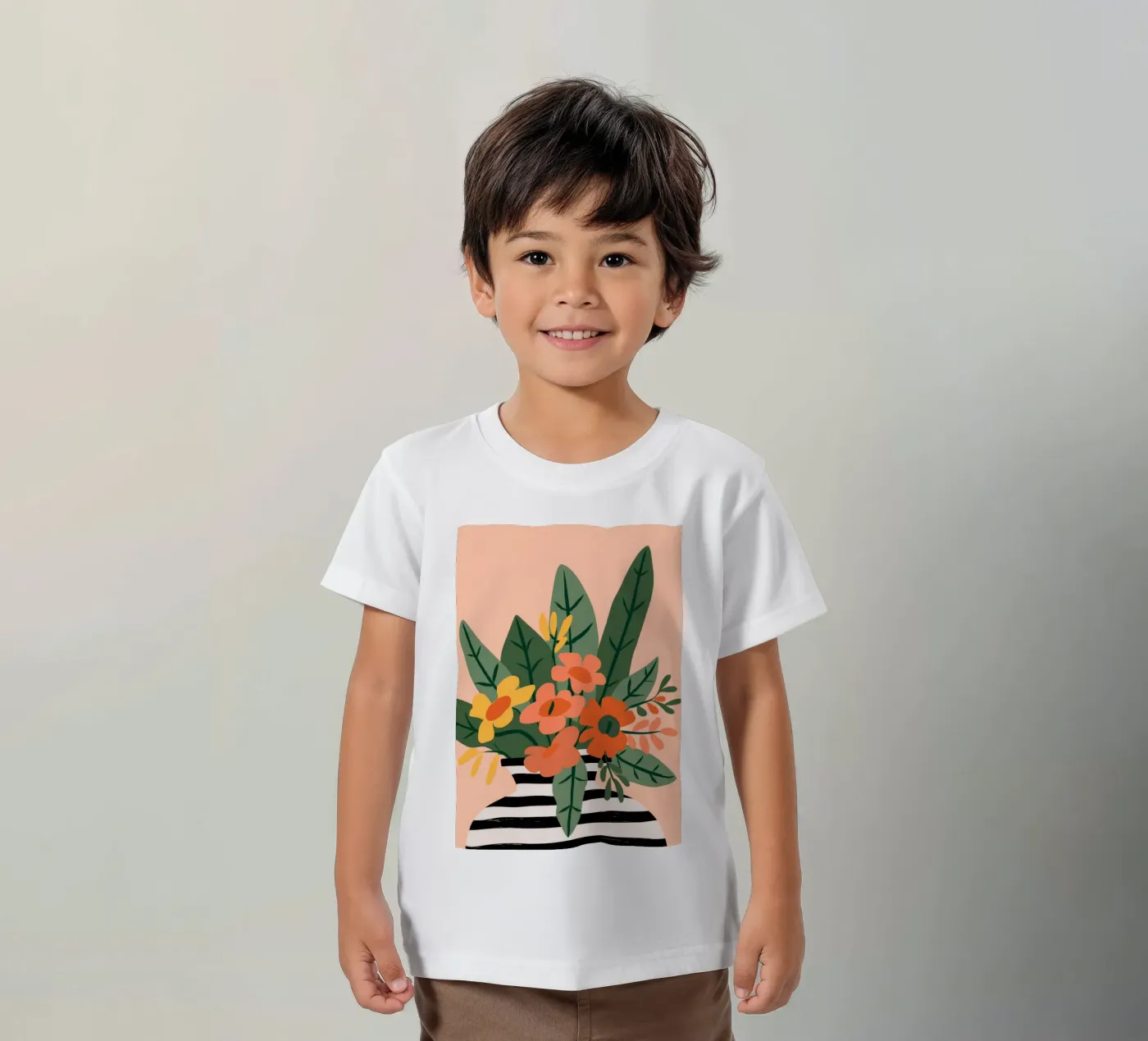 Vegetable Pattern t-shirt enfant de Seren Liodra