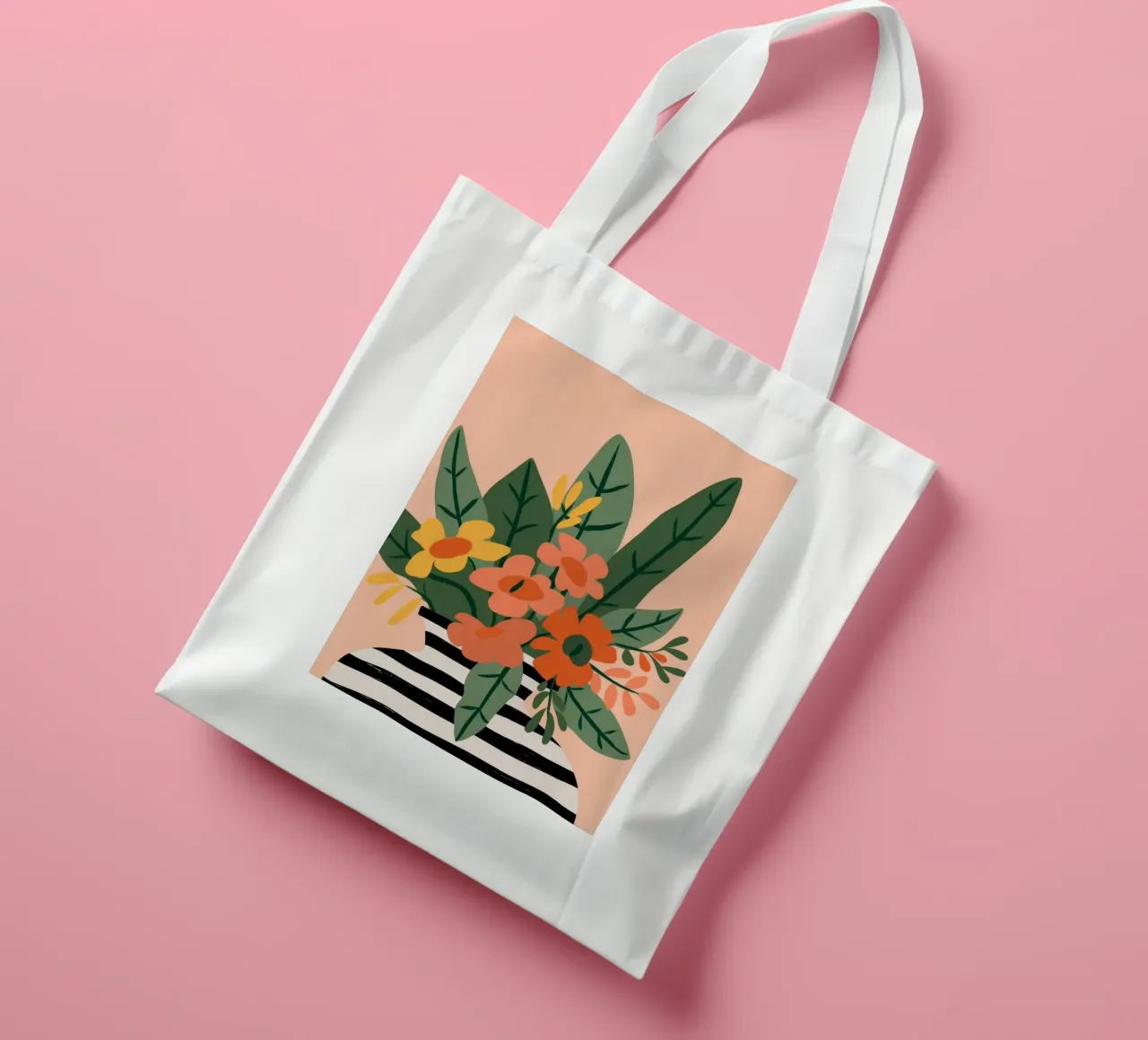 Vegetable Pattern tote bag by Seren Liodra