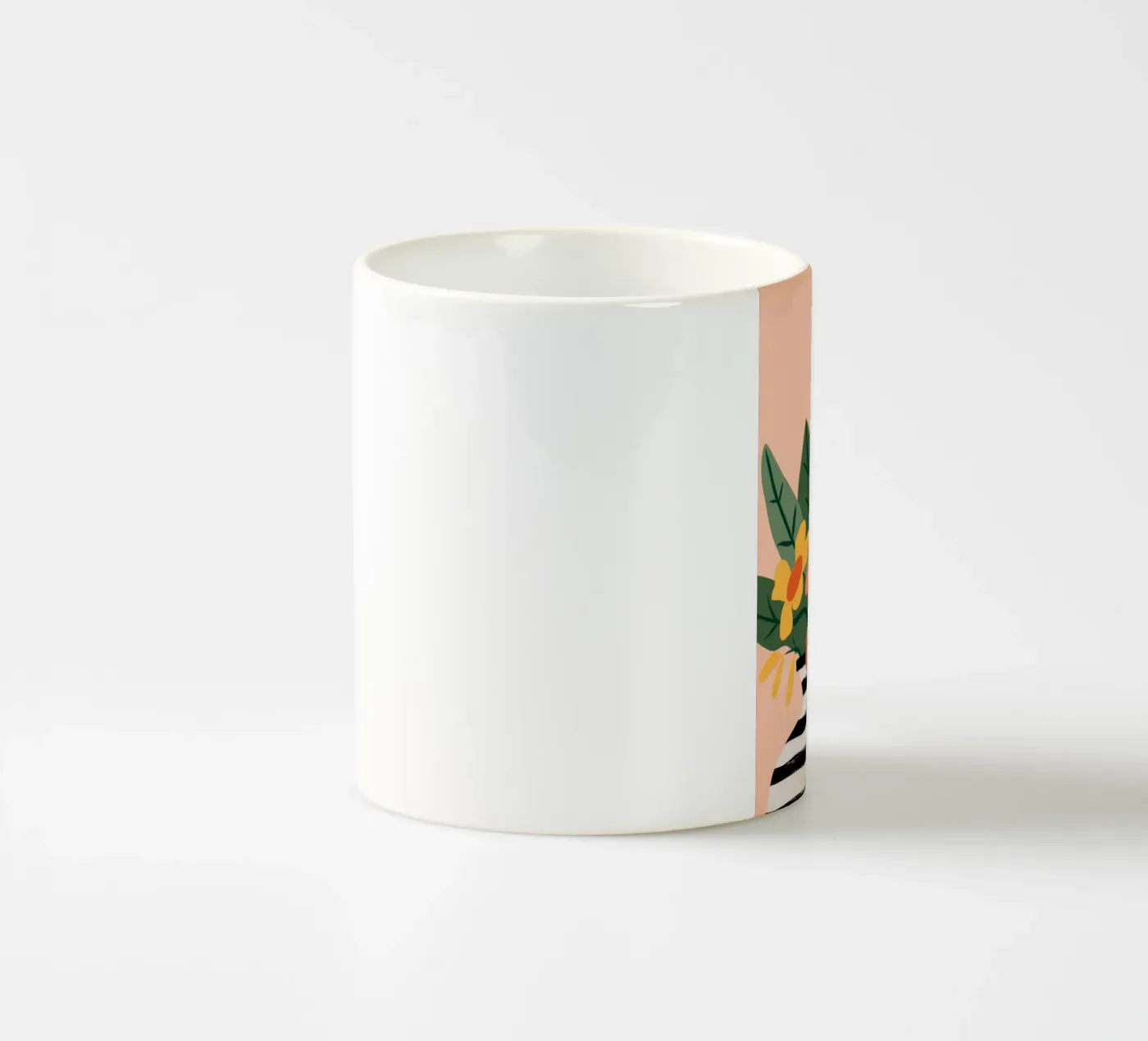 Gemüsemuster Keramik Tasse von Seren Liodra