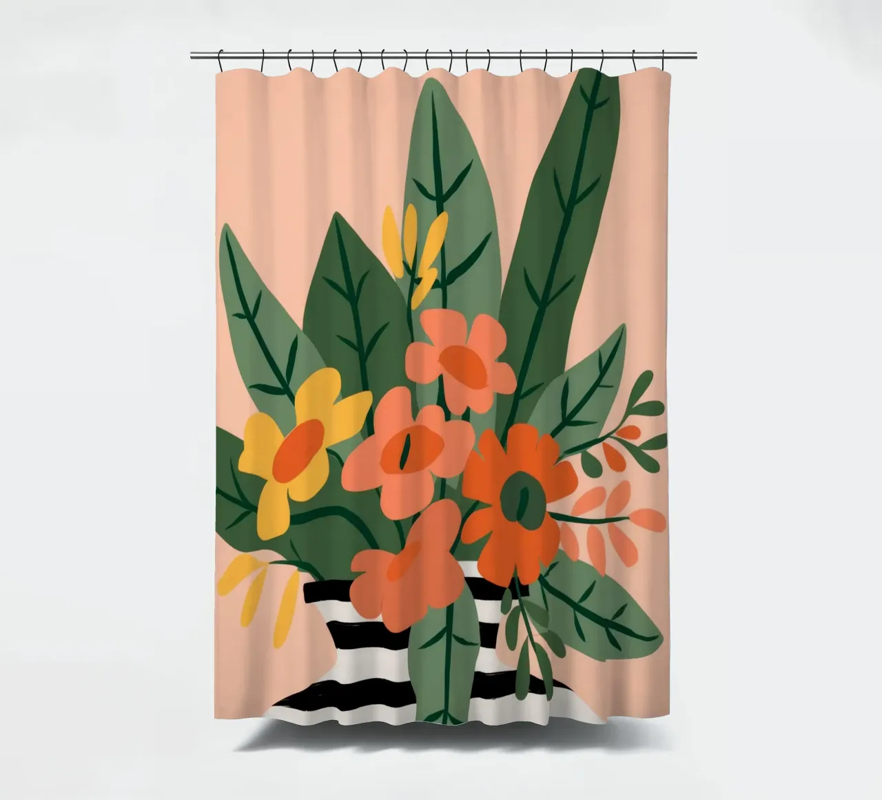 Vegetable Pattern Duschvorhang von Seren Liodra