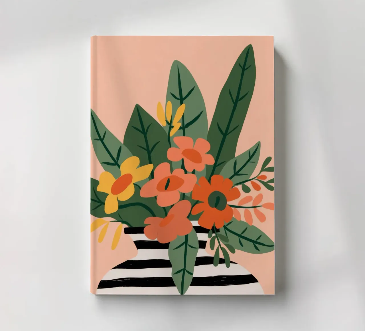 Vegetable Pattern notebook by Seren Liodra