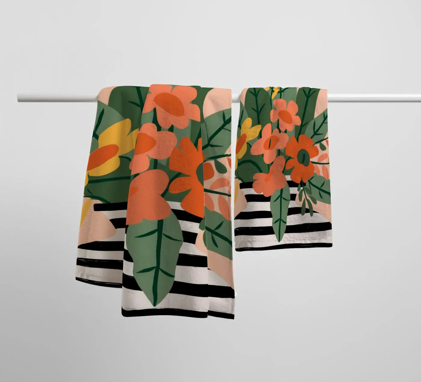 Vegetable Pattern Handtuch von Seren Liodra