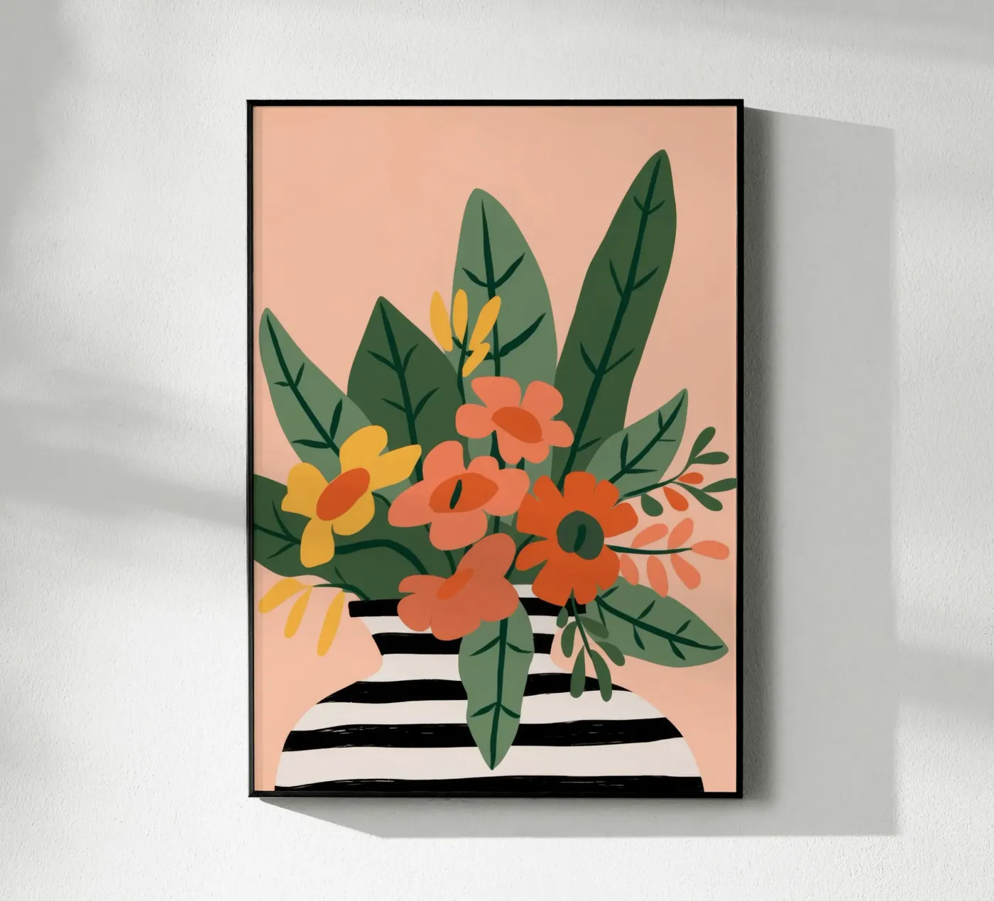 Groentepatroon acryl van Seren Liodra