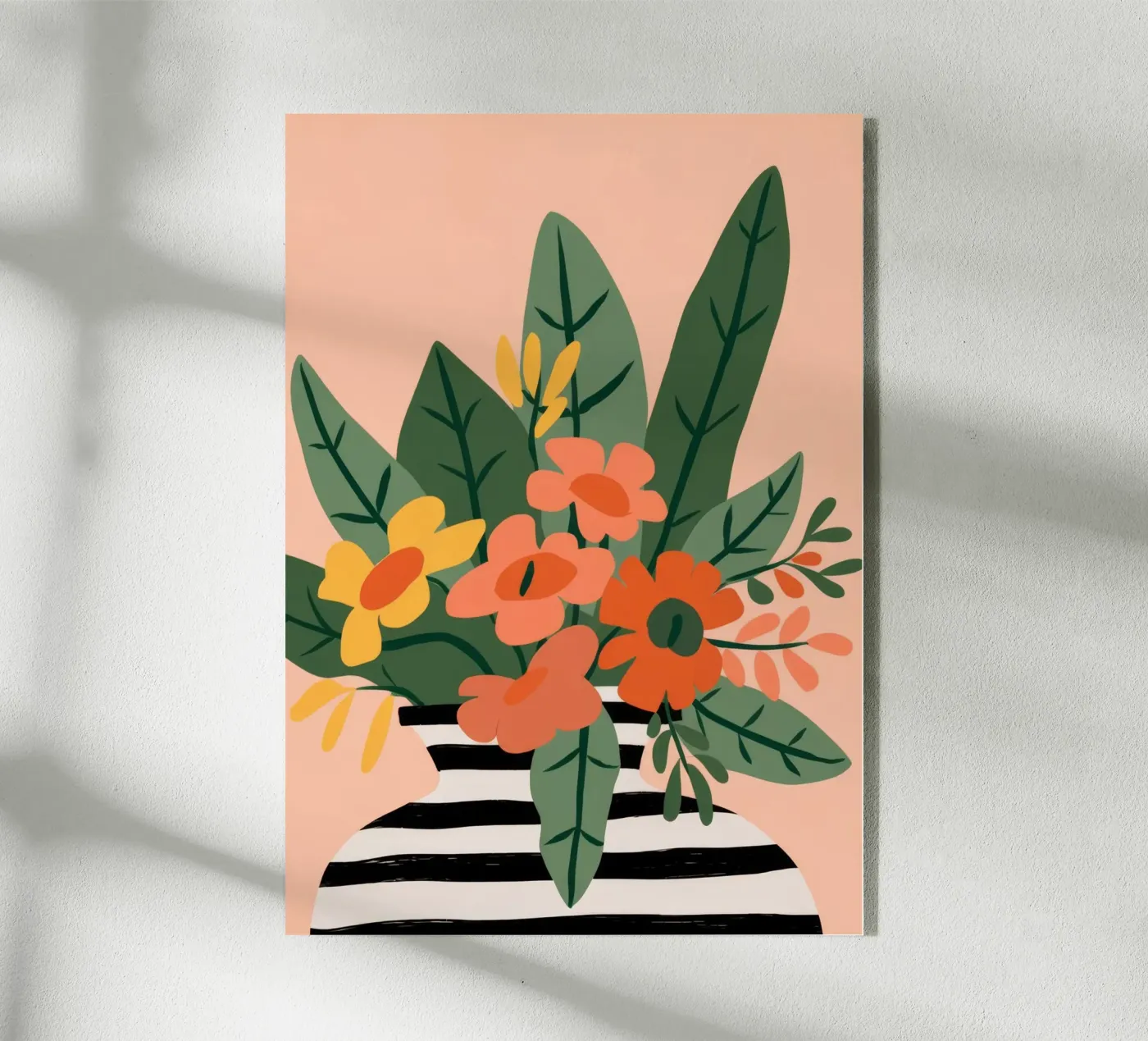 Groentepatroon acryl van Seren Liodra