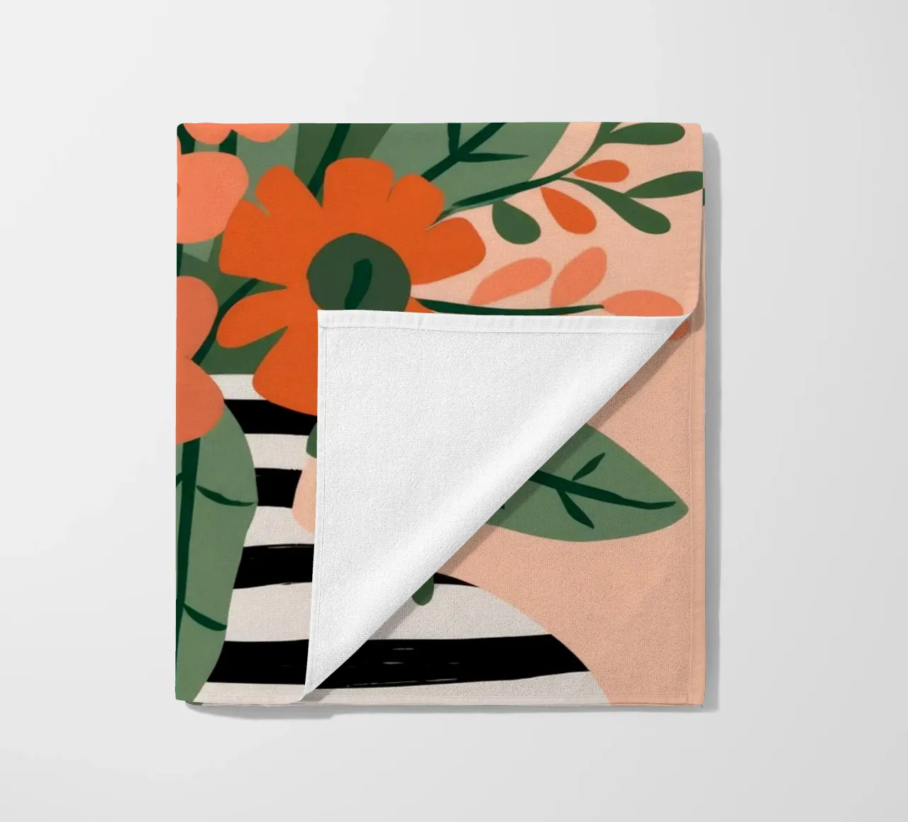 Vegetable Pattern Strandtuch von Seren Liodra