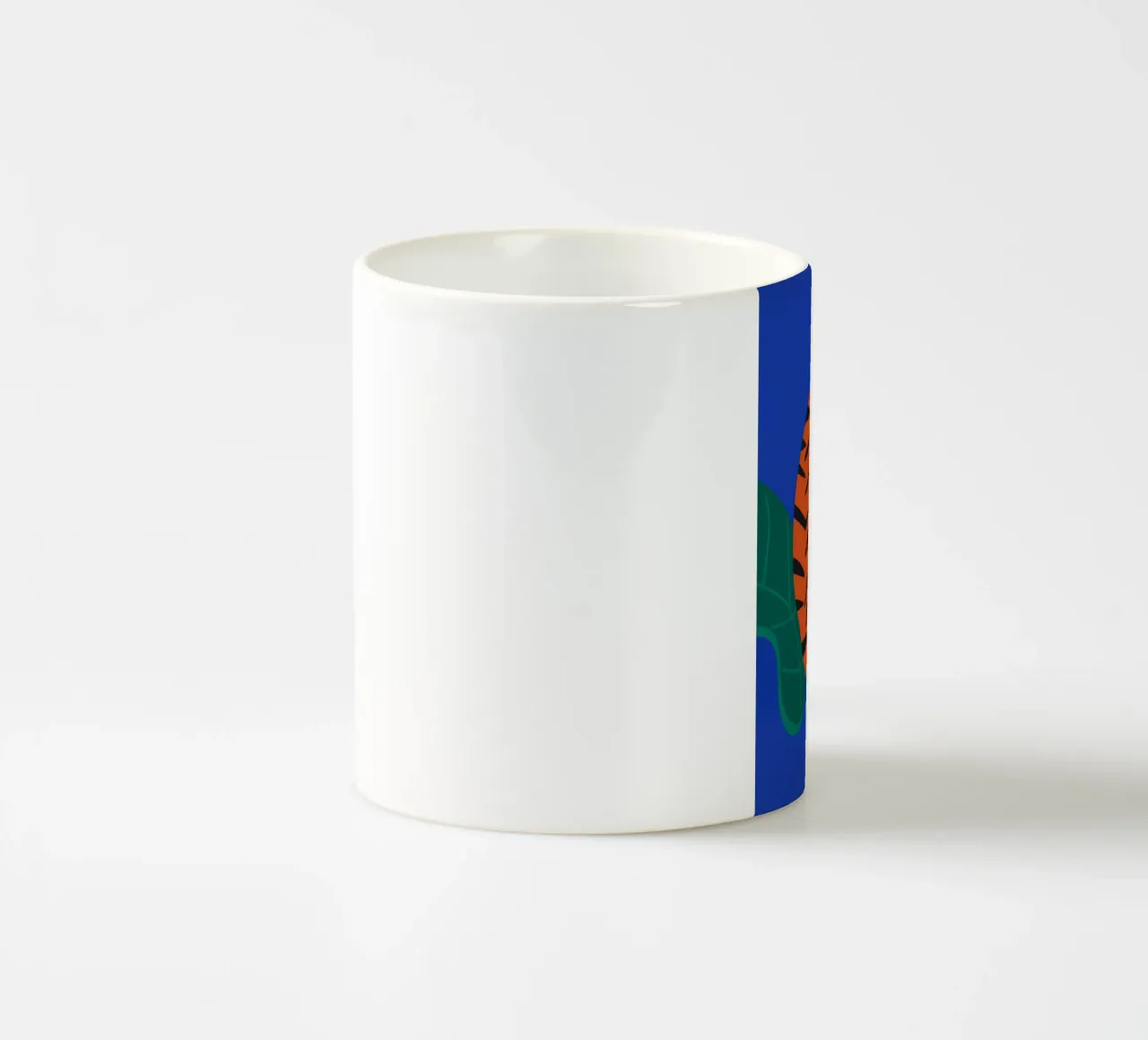 Foglie di tigre tazza in ceramica da Seren Liodra