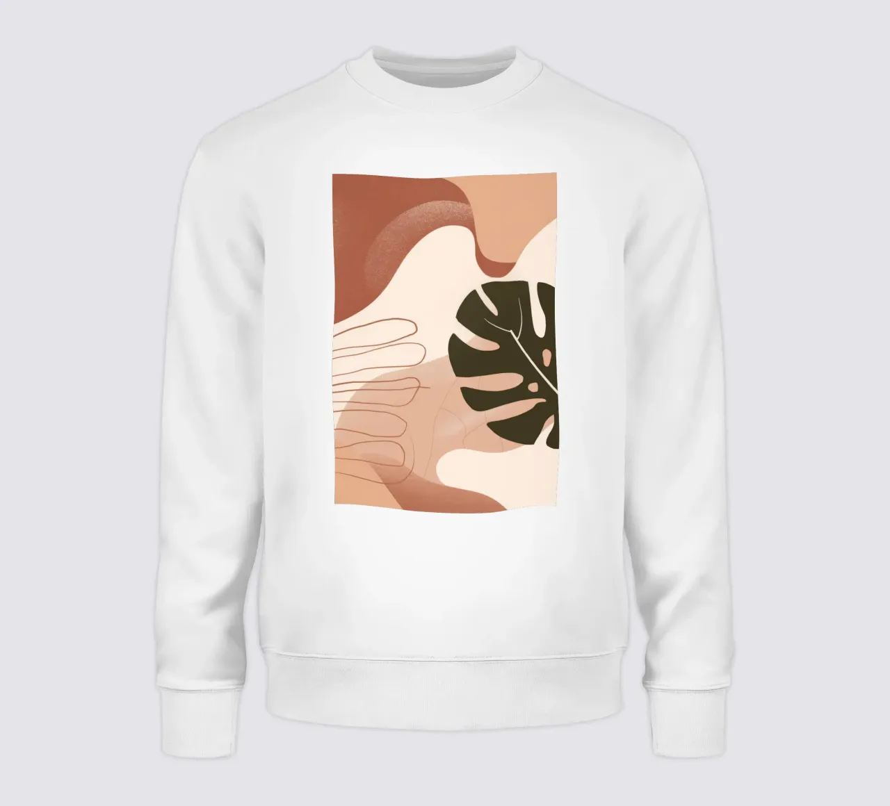 Mano di Monstera felpa da Seren Liodra