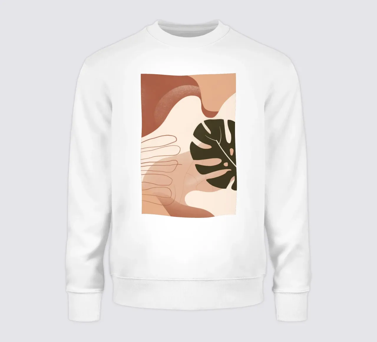 Mano de Monstera sudadera de Seren Liodra
