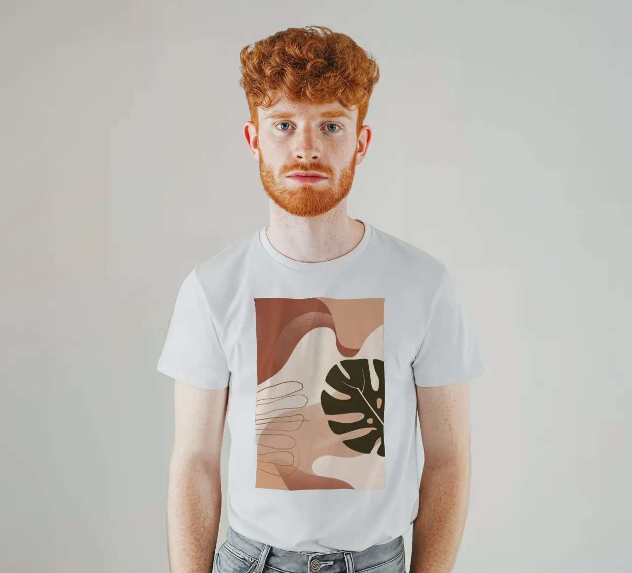 Mano di Monstera t-shirt da Seren Liodra