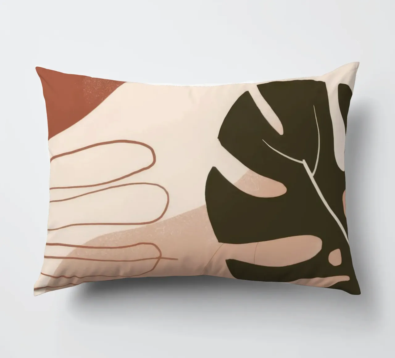 Mano di Monstera cuscino da Seren Liodra