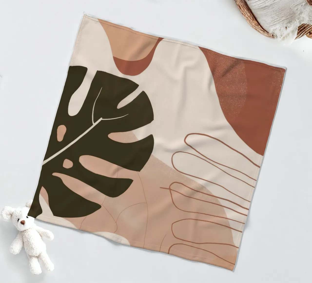 Mano di Monstera coperta in pile da Seren Liodra
