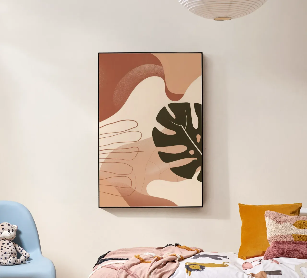 Mano di Monstera plexiglass da Seren Liodra