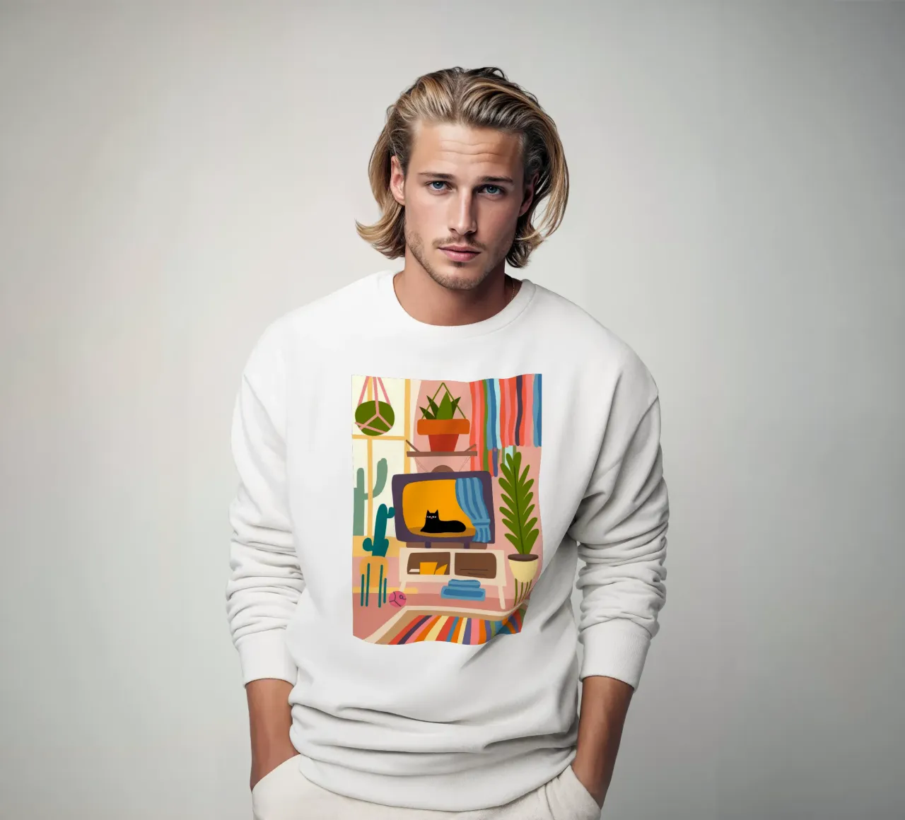 Cozy Room sweatshirt by Seren Liodra