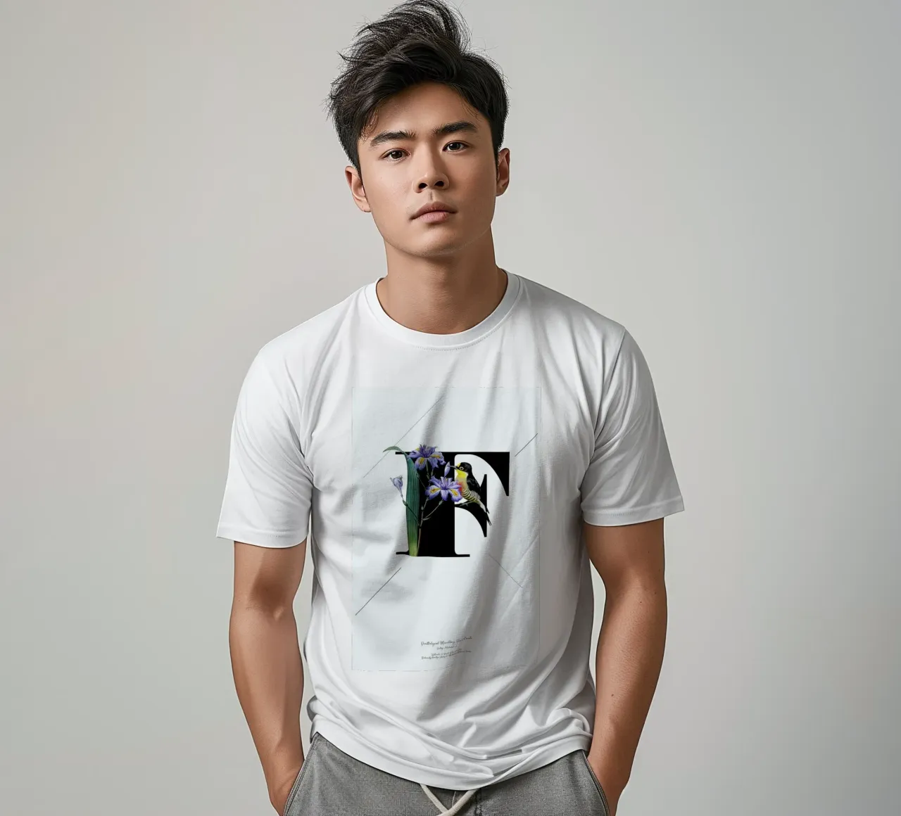 Botanical Alphabet - F t-shirt da Froilein Juno