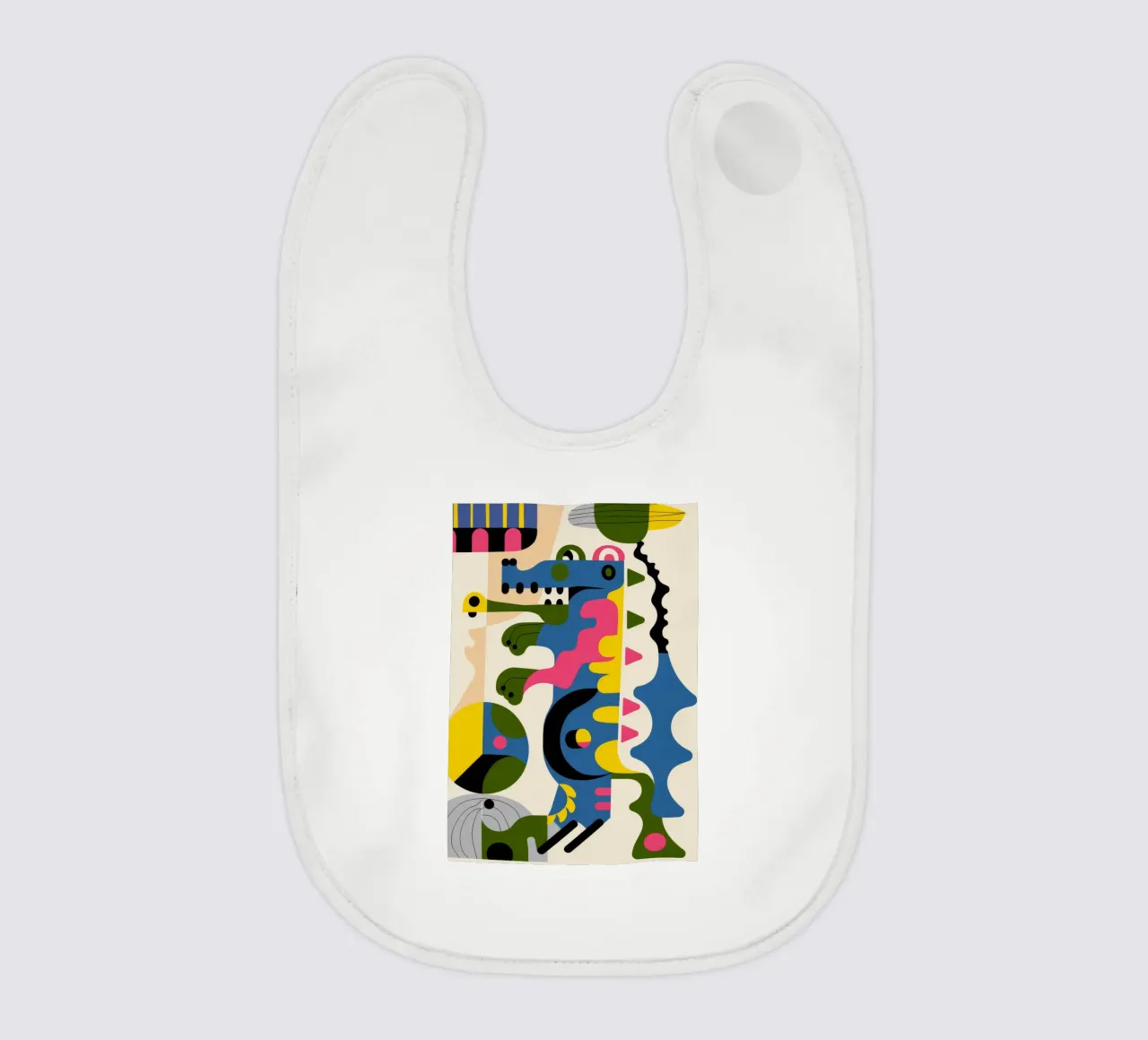 Forme astratte bavaglino da Seren Liodra