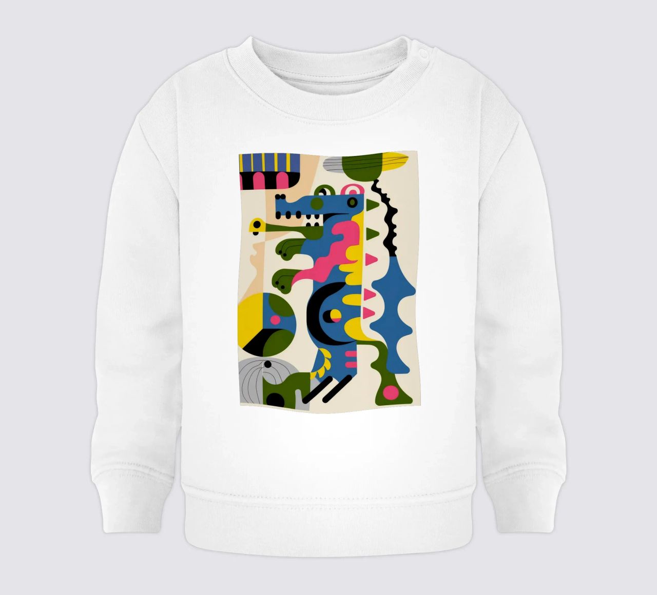 Formas abstractas sudadera de bebé de Seren Liodra