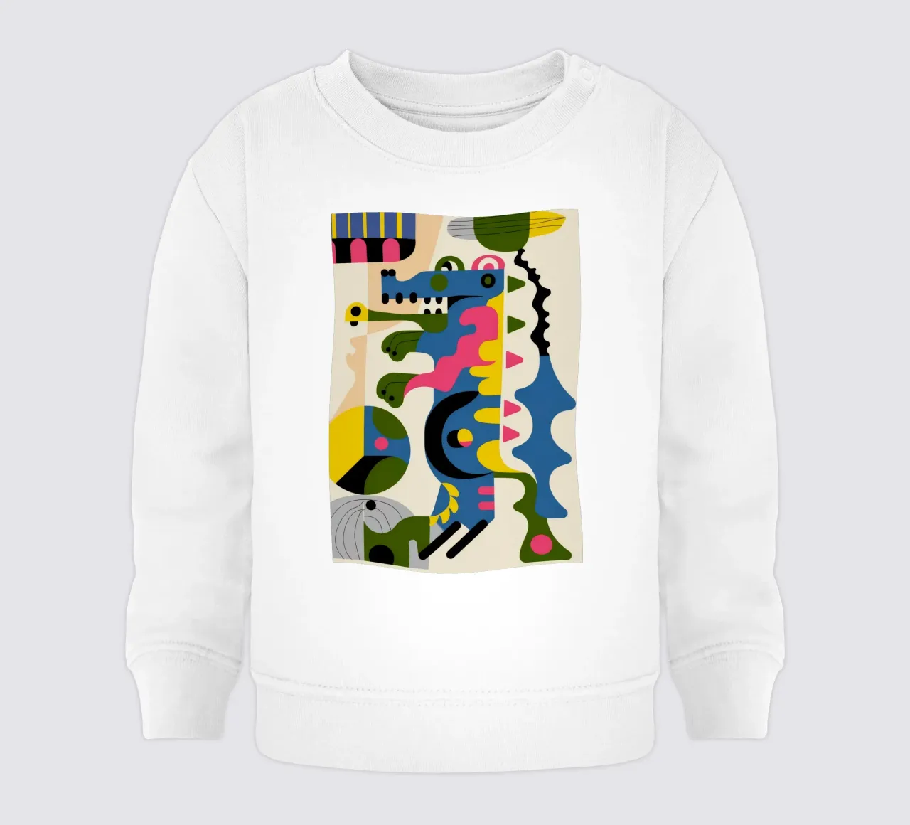 Formas abstractas sudadera de bebé de Seren Liodra