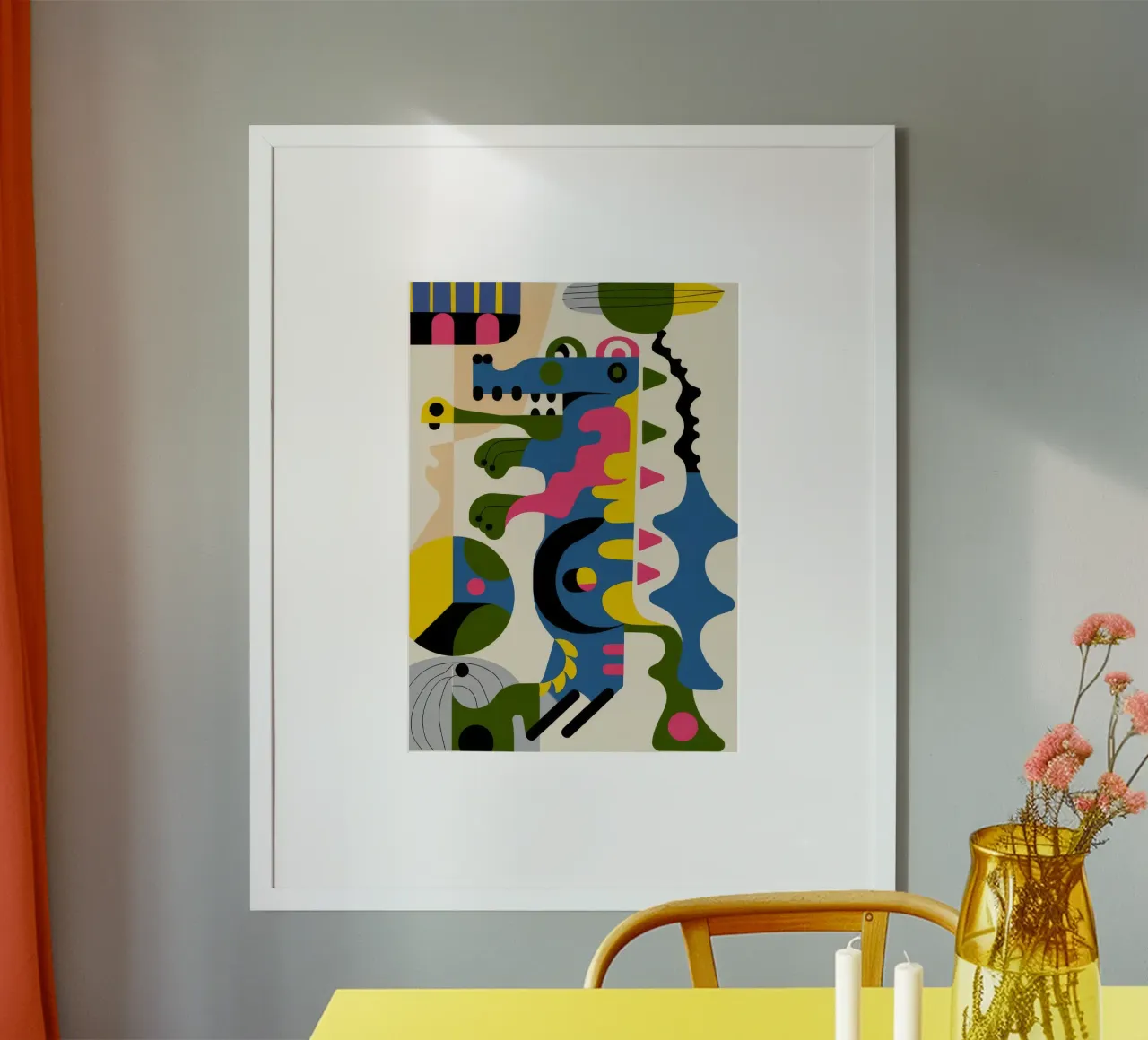 Forme astratte poster da Seren Liodra