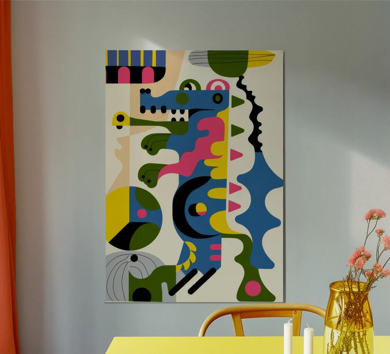 Forme astratte poster da Seren Liodra
