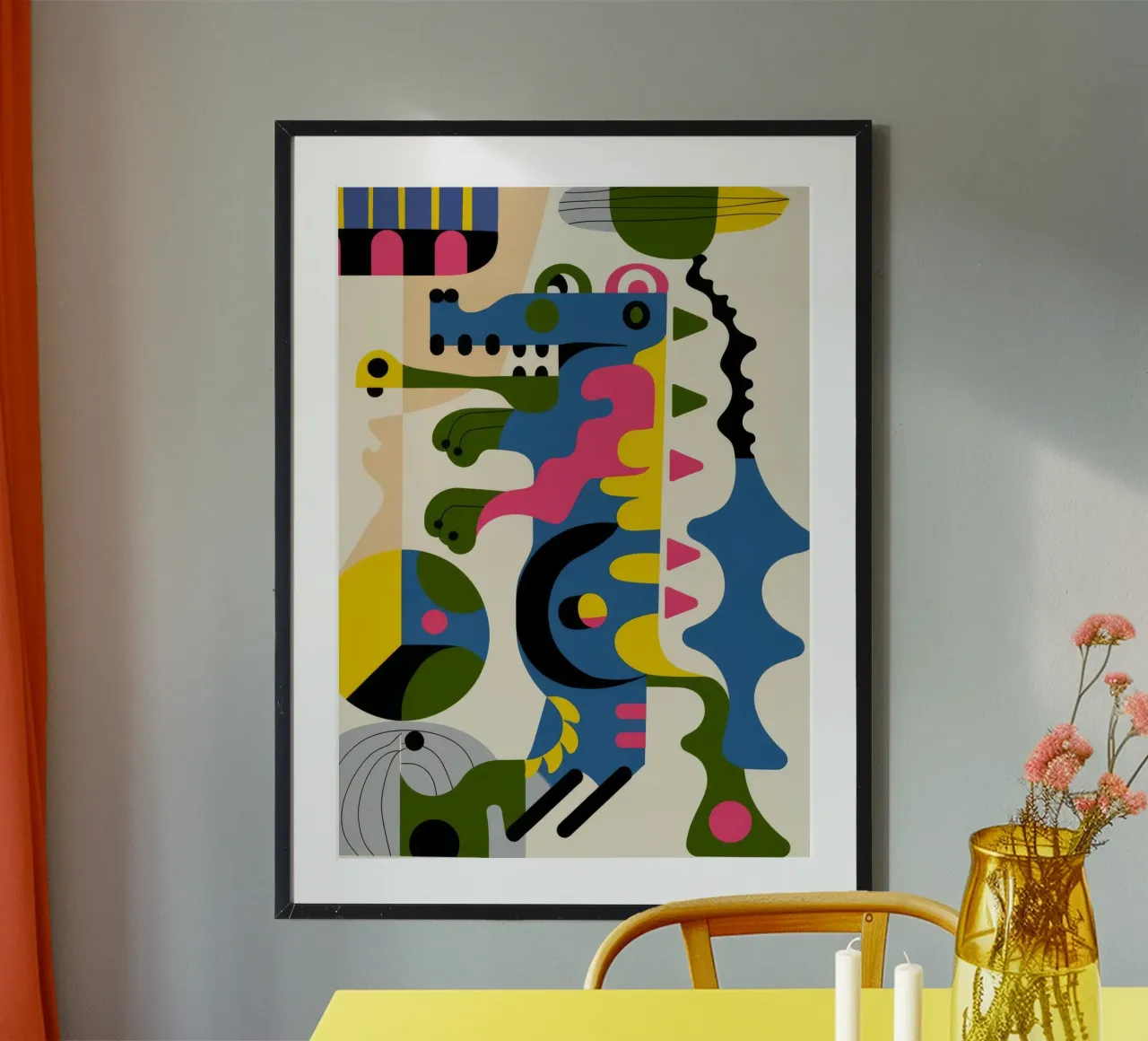 Forme astratte poster da Seren Liodra