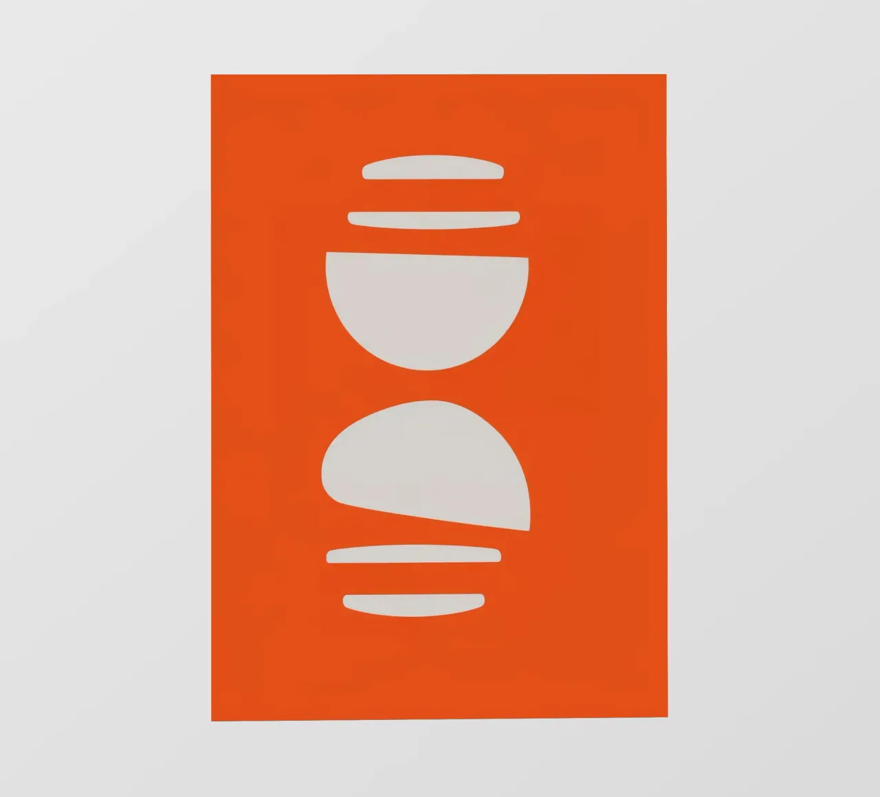 Orange Abstract photo wallpaper by Seren Liodra