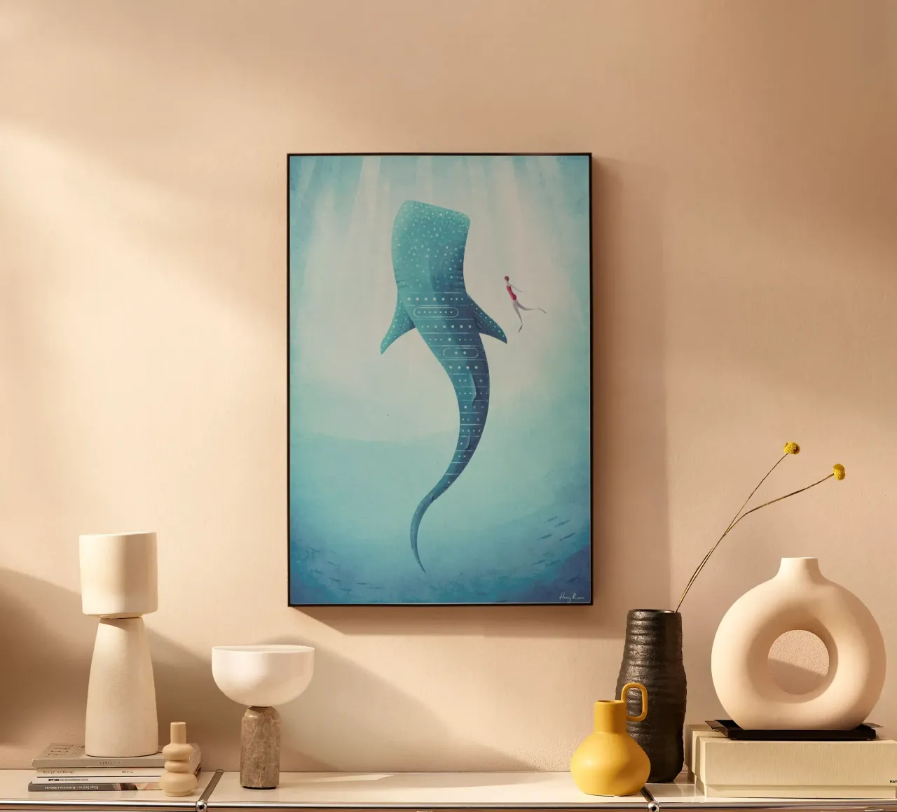 Whale Shark plexiglass da Henry Rivers