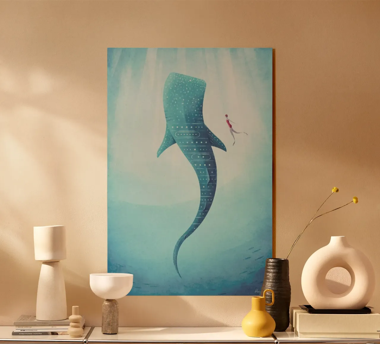 Whale Shark plexiglass da Henry Rivers