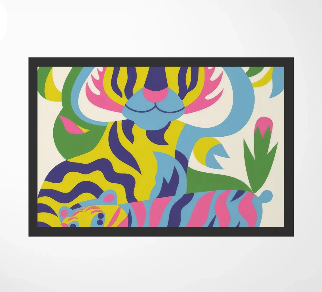 Tigre colorata zerbino da Seren Liodra