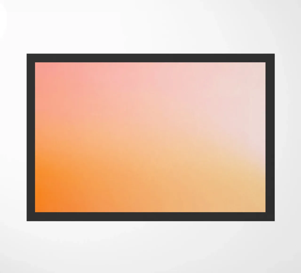 Sunset doormat by Ohkimiko