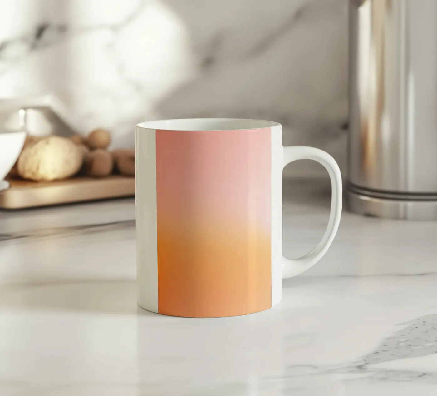 Sunset ceramic mug by Ohkimiko