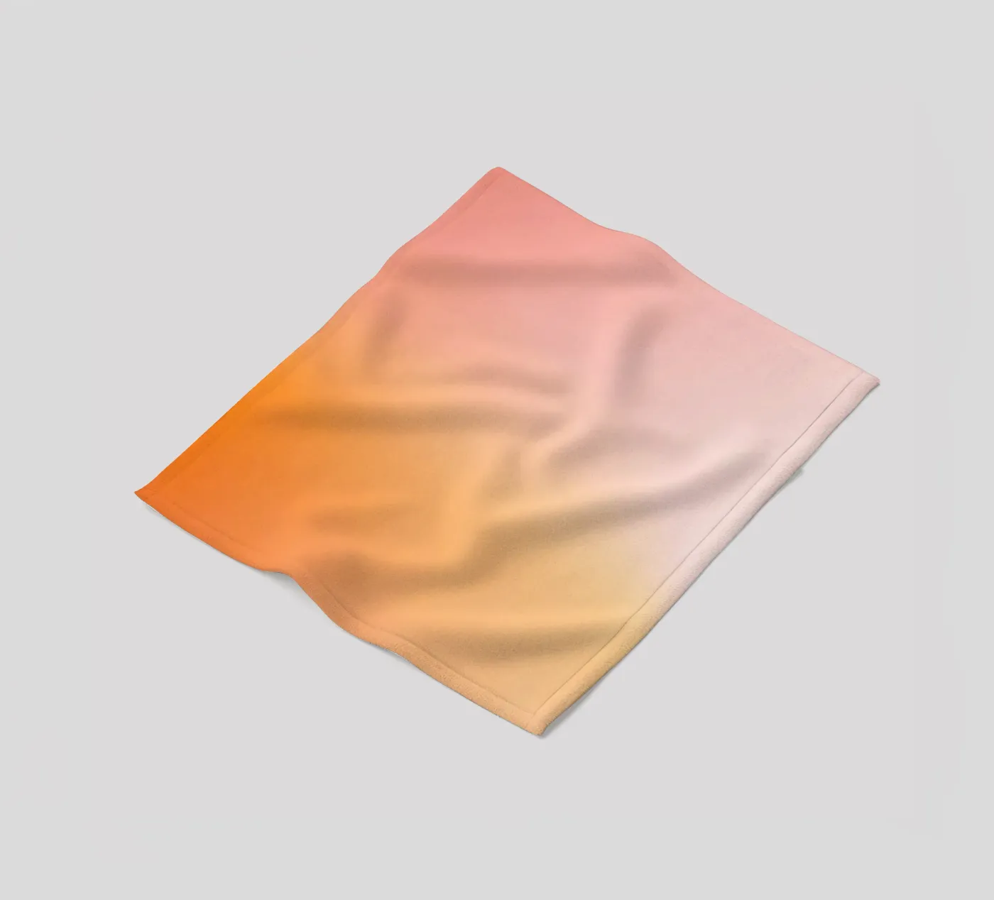 Sunset fleece blanket by Ohkimiko