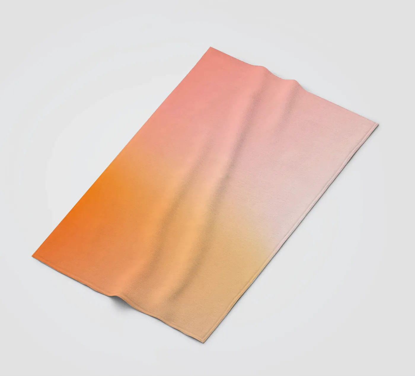 Sunset fleece blanket by Ohkimiko