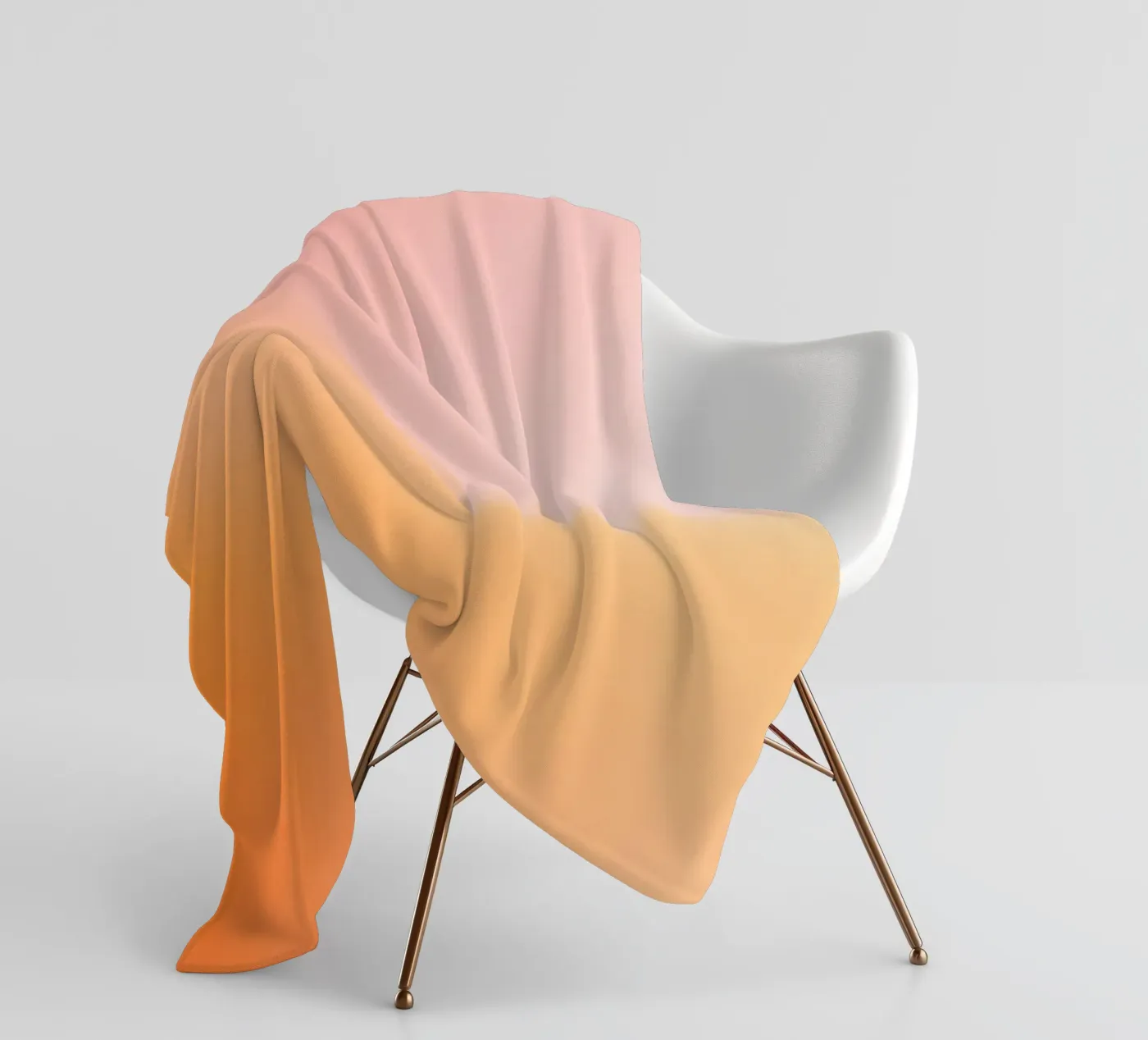Sunset fleece blanket by Ohkimiko
