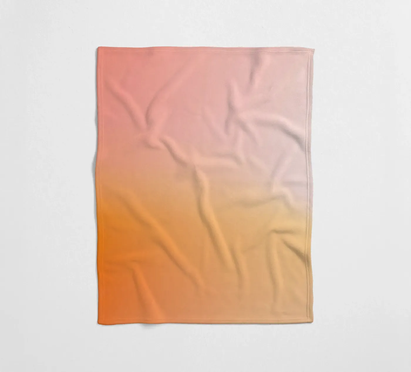 Sunset fleece blanket by Ohkimiko