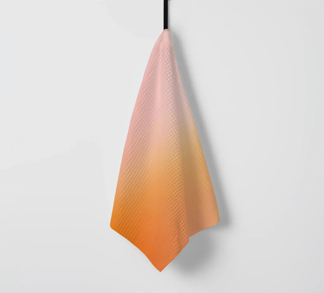 Sunset tea towel by Ohkimiko