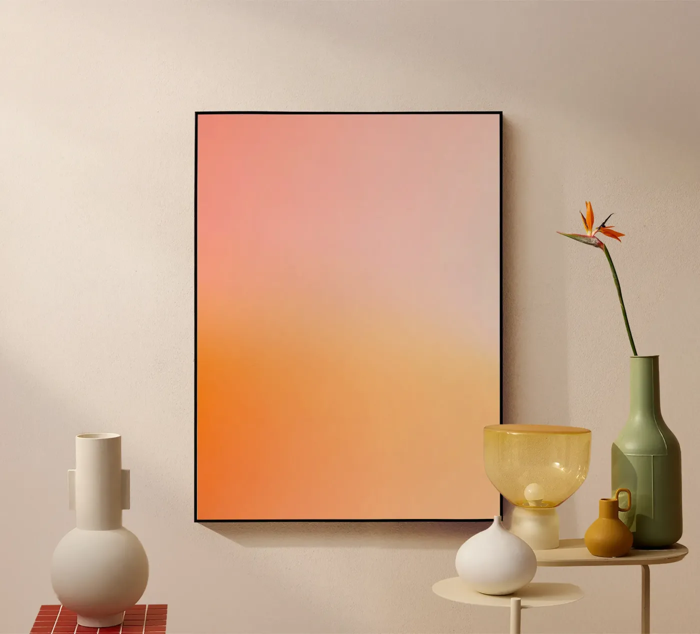 Sunset acryl van Ohkimiko