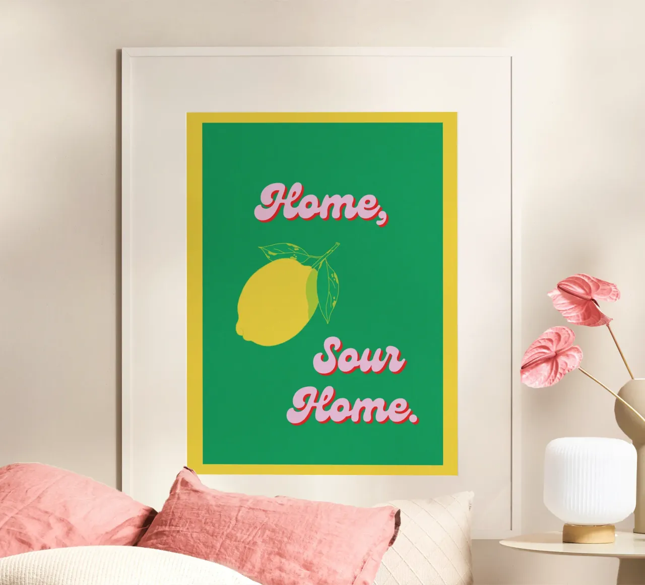 Home, Sour Home poster da TheGrumpyHomeDecor