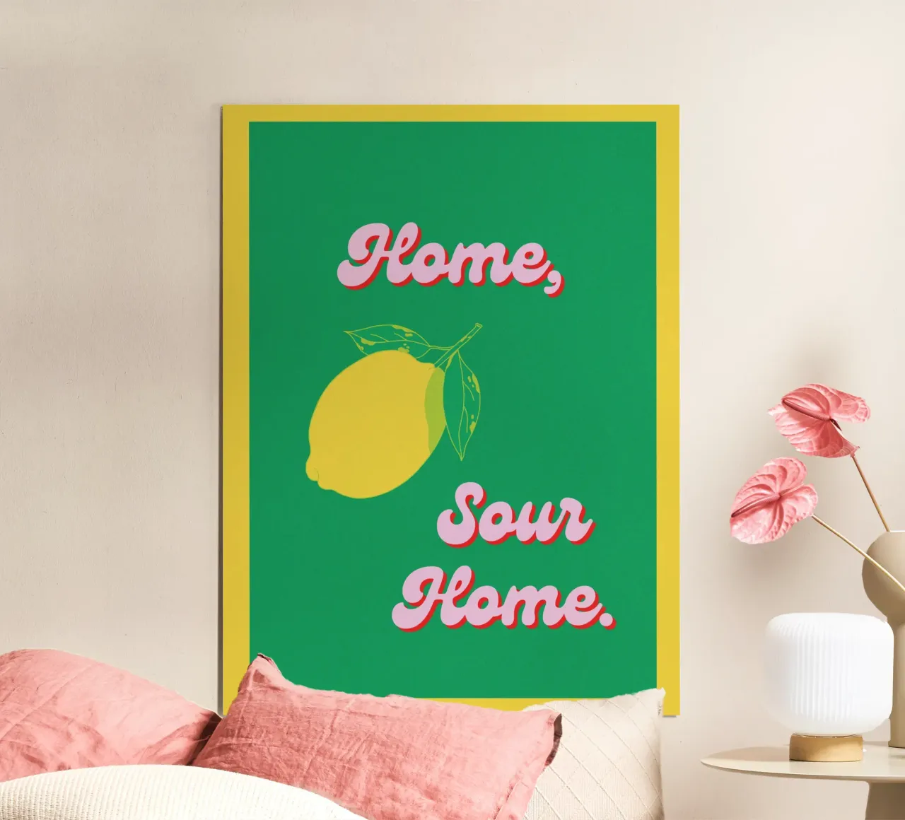 Home, Sour Home poster da TheGrumpyHomeDecor