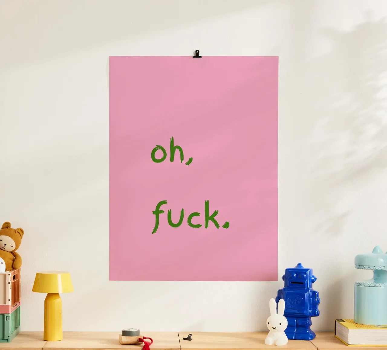 oh, f*ck hahnemühle by TheGrumpyHomeDecor
