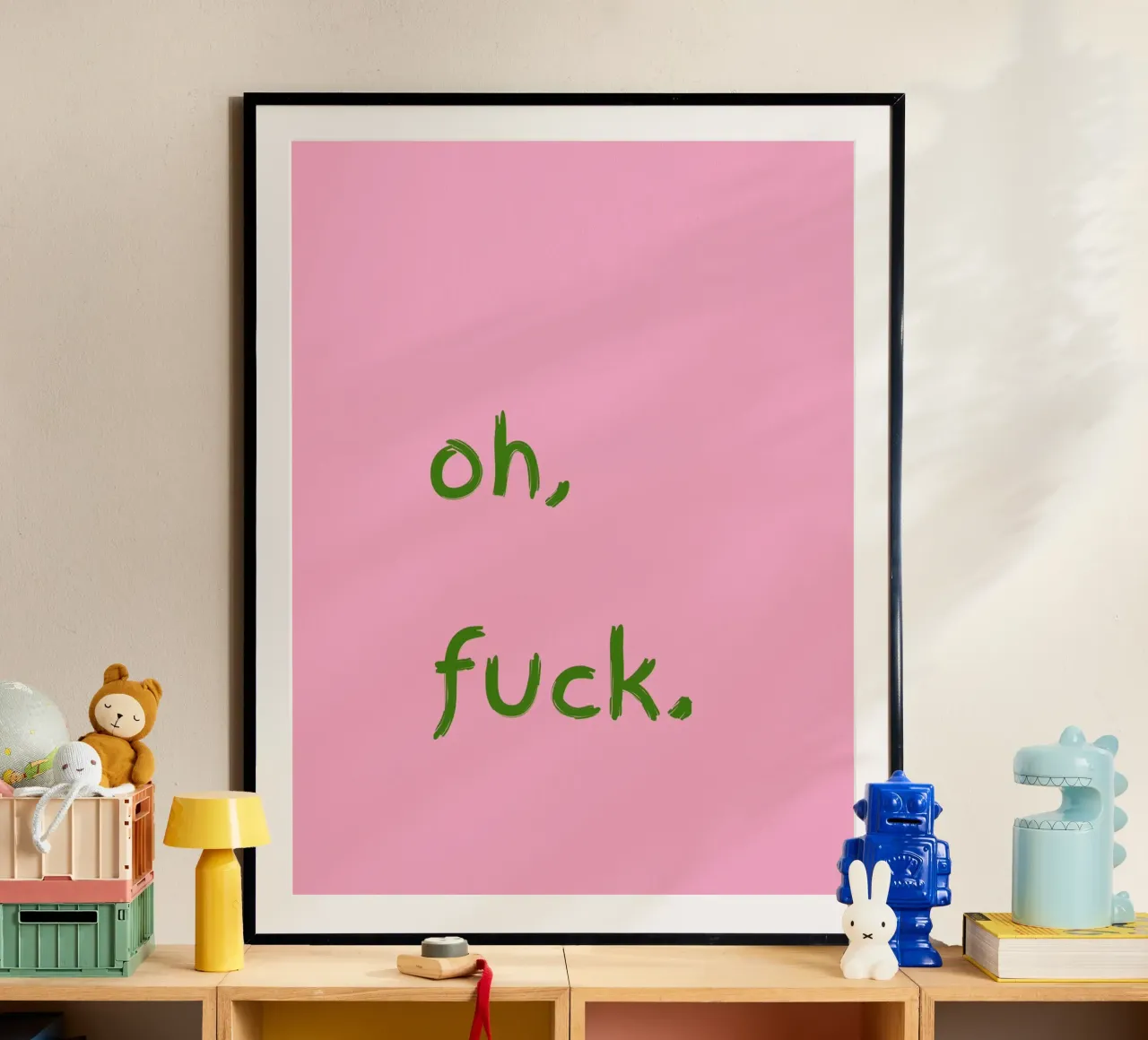 oh, f*ck hahnemühle by TheGrumpyHomeDecor